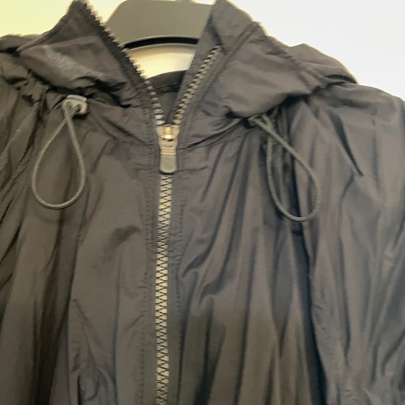 Women’s  Black Hooded Jacket - Picture 3 of 5